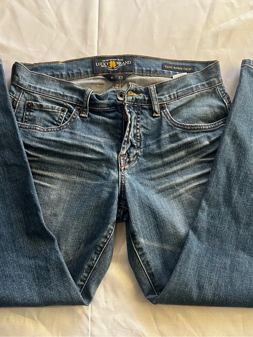 Lucky Brand Women’s Easy Riders Crop Jeans